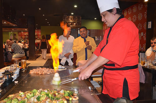 Ser influyente en la web para comer sushi