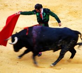 Imagen de la Feria de Granada (Fotografía de Jesús Solana vía Flickr).