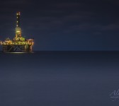 Plataforma de petróleo en Las Palmas de Gran Canaria (Imagen de Manuel M. Almeida).