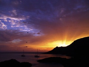 Atardecer en Las Salvajes (Facebook de Islas Salvajes).