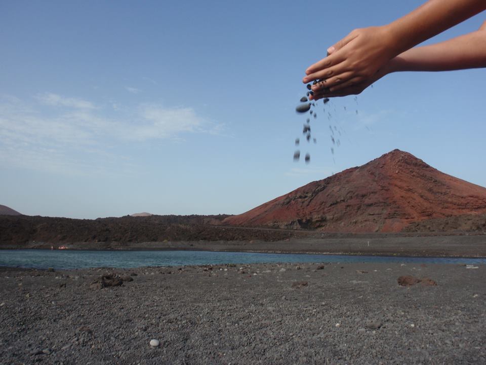 Imagen captada en Montaña Bermeja. Lanzarote, Canarias.